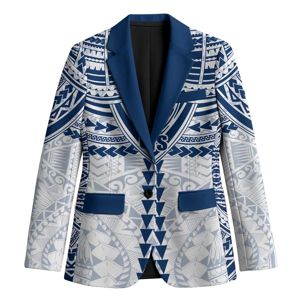 Personalized Geelong Cats Blazer Polynesian Tribal Pattern Heritage Football