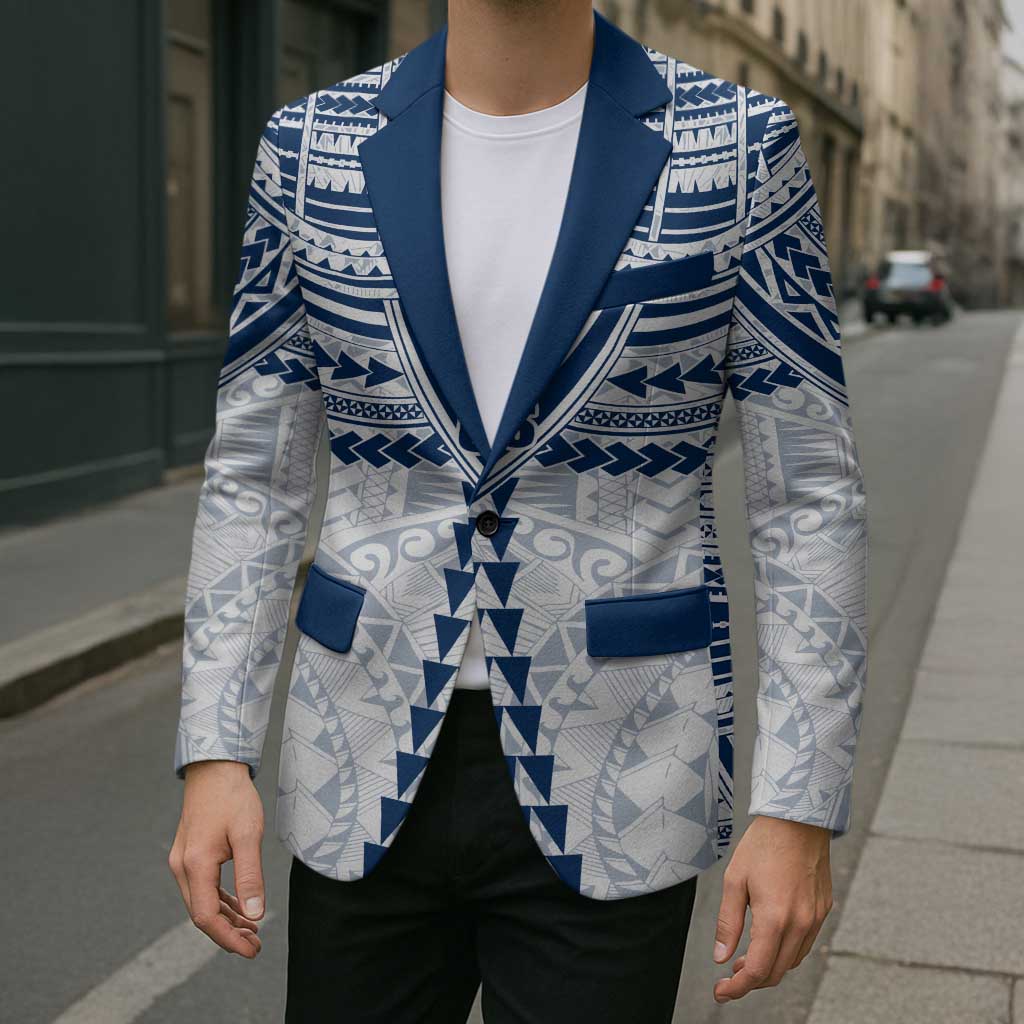 Personalized Geelong Cats Blazer Polynesian Tribal Pattern Heritage Football