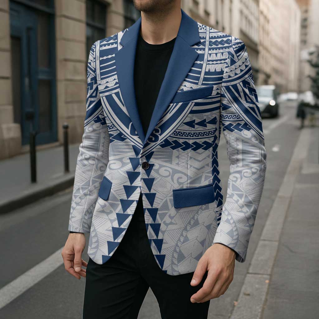 Personalized Geelong Cats Blazer Polynesian Tribal Pattern Heritage Football