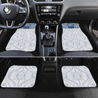 Personalized Geelong Cats Car Mats Polynesian Tribal Pattern Heritage Football
