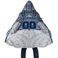 Personalized Geelong Cats Cloak Polynesian Tribal Pattern Heritage Football