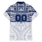 Personalized Geelong Cats Family Matching Mermaid Dress and Hawaiian Shirt Polynesian Tribal Pattern Heritage Football