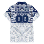 Personalized Geelong Cats Family Matching Summer Maxi Dress and Hawaiian Shirt Polynesian Tribal Pattern Heritage Football