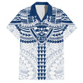 Personalized Geelong Cats Family Matching Tank Maxi Dress and Hawaiian Shirt Polynesian Tribal Pattern Heritage Football