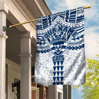 Personalized Geelong Cats Garden Flag Polynesian Tribal Pattern Heritage Football