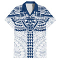 Personalized Geelong Cats Hawaiian Shirt Polynesian Tribal Pattern Heritage Football