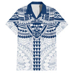 Personalized Geelong Cats Hawaiian Shirt Polynesian Tribal Pattern Heritage Football