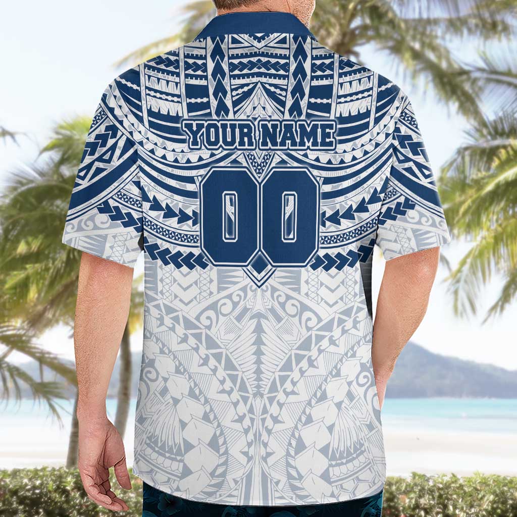 Personalized Geelong Cats Hawaiian Shirt Polynesian Tribal Pattern Heritage Football