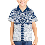 Personalized Geelong Cats Hawaiian Shirt Polynesian Tribal Pattern Heritage Football