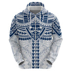 Personalized Geelong Cats Hoodie Polynesian Tribal Pattern Heritage Football