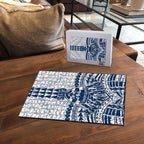 Personalized Geelong Cats Puzzle Polynesian Tribal Pattern Heritage Football