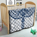 Personalized Geelong Cats Quilt Polynesian Tribal Pattern Heritage Football