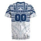 Personalized Geelong Cats Rugby Jersey Polynesian Tribal Pattern Heritage Football