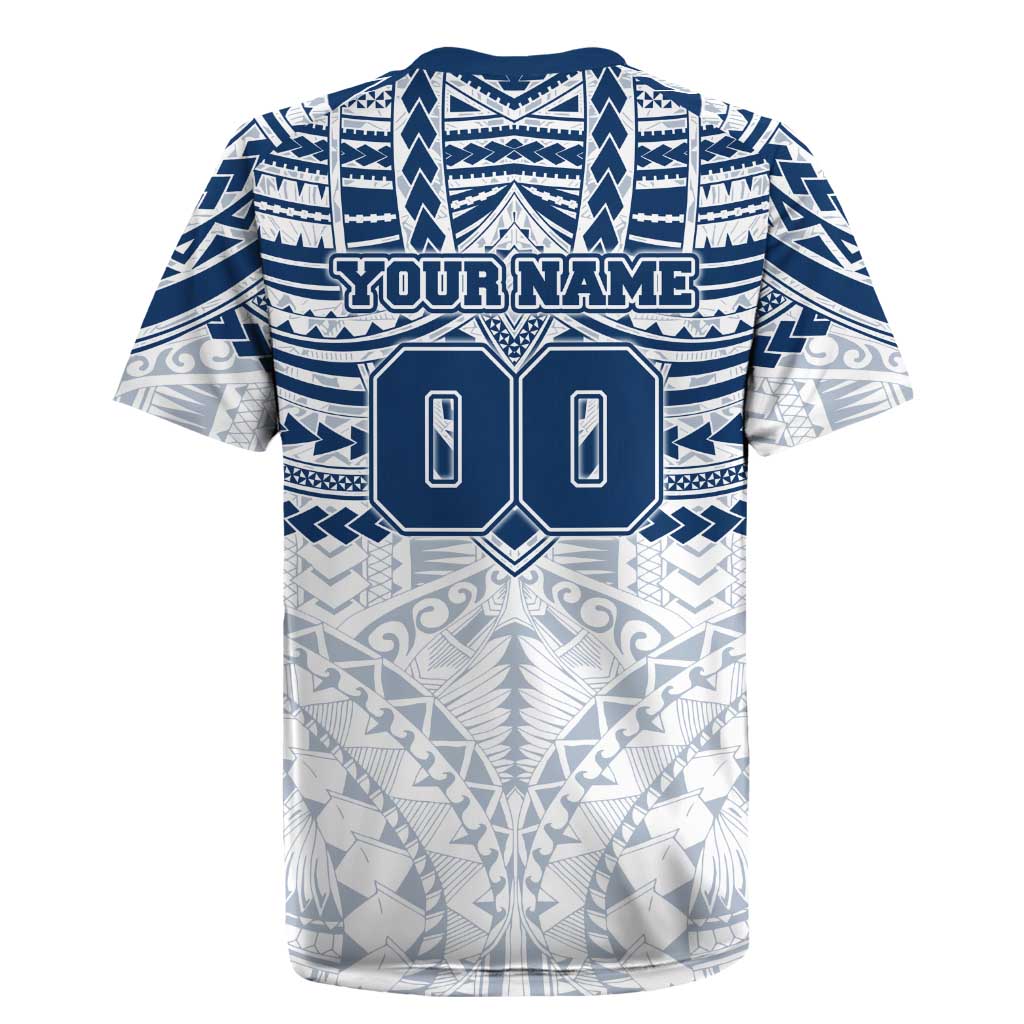 Personalized Geelong Cats Rugby Jersey Polynesian Tribal Pattern Heritage Football