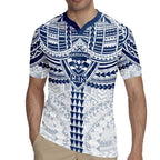 Personalized Geelong Cats Rugby Jersey Polynesian Tribal Pattern Heritage Football