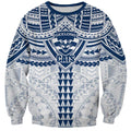 Personalized Geelong Cats Sweatshirt Polynesian Tribal Pattern Heritage Football