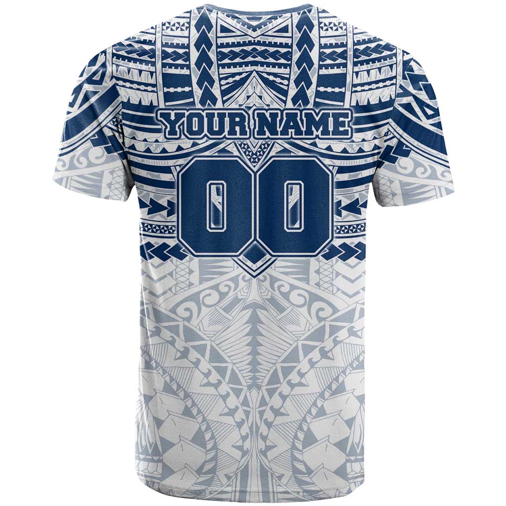 Personalized Geelong Cats T Shirt Polynesian Tribal Pattern Heritage Football