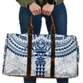 Personalized Geelong Cats Travel Bag Polynesian Tribal Pattern Heritage Football
