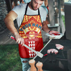 Personalized Gold Coast Suns Apron Polynesian Tribal Pattern Heritage Football