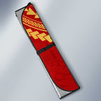 Personalized Gold Coast Suns Auto Sun Shade Polynesian Tribal Pattern Heritage Football