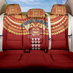 Personalized Gold Coast Suns Back Car Seat Cover Polynesian Tribal Pattern Heritage Football