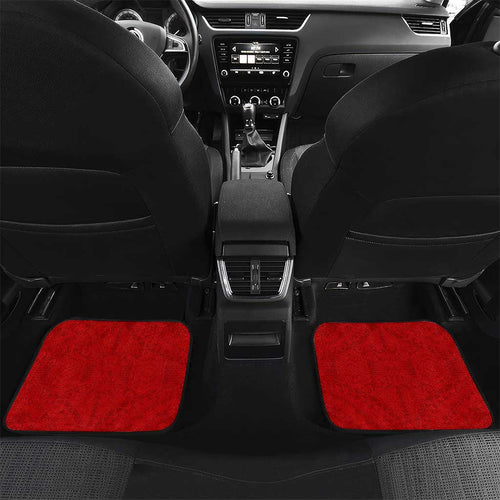 Personalized Gold Coast Suns Car Mats Polynesian Tribal Pattern Heritage Football