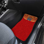 Personalized Gold Coast Suns Car Mats Polynesian Tribal Pattern Heritage Football