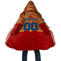 Personalized Gold Coast Suns Cloak Polynesian Tribal Pattern Heritage Football
