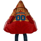 Personalized Gold Coast Suns Cloak Polynesian Tribal Pattern Heritage Football