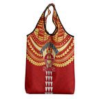 Personalized Gold Coast Suns Grocery Bag Polynesian Tribal Pattern Heritage Football