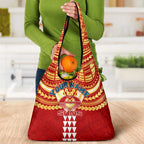 Personalized Gold Coast Suns Grocery Bag Polynesian Tribal Pattern Heritage Football