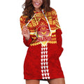 Personalized Gold Coast Suns Hoodie Dress Polynesian Tribal Pattern Heritage Football