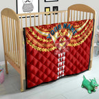 Personalized Gold Coast Suns Quilt Polynesian Tribal Pattern Heritage Football