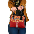 Personalized Gold Coast Suns Shoulder Handbag Polynesian Tribal Pattern Heritage Football