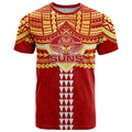Personalized Gold Coast Suns T Shirt Polynesian Tribal Pattern Heritage Football
