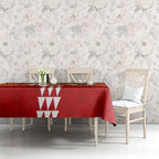Personalized Gold Coast Suns Tablecloth Polynesian Tribal Pattern Heritage Football