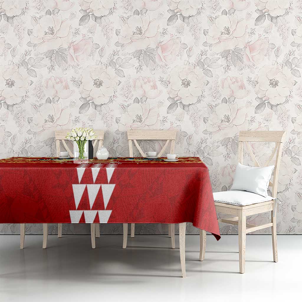 Personalized Gold Coast Suns Tablecloth Polynesian Tribal Pattern Heritage Football