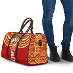 Personalized Gold Coast Suns Travel Bag Polynesian Tribal Pattern Heritage Football