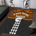 Personalized GWS Giants Area Rug Polynesian Tribal Pattern Heritage Football