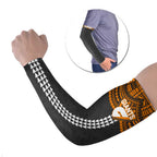 Personalized GWS Giants Arm Sleeves Polynesian Tribal Pattern Heritage Football