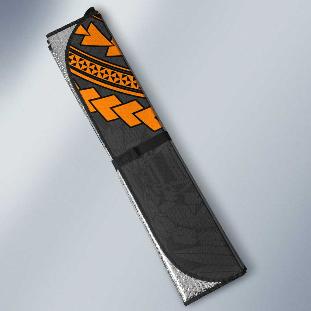 Personalized GWS Giants Auto Sun Shade Polynesian Tribal Pattern Heritage Football