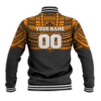 Personalized GWS Giants Baseball Jacket Polynesian Tribal Pattern Heritage Football
