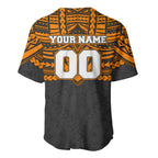 Personalized GWS Giants Baseball Jersey Polynesian Tribal Pattern Heritage Football