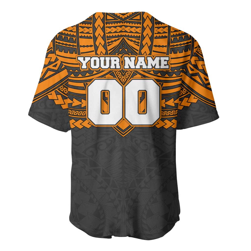 Personalized GWS Giants Baseball Jersey Polynesian Tribal Pattern Heritage Football
