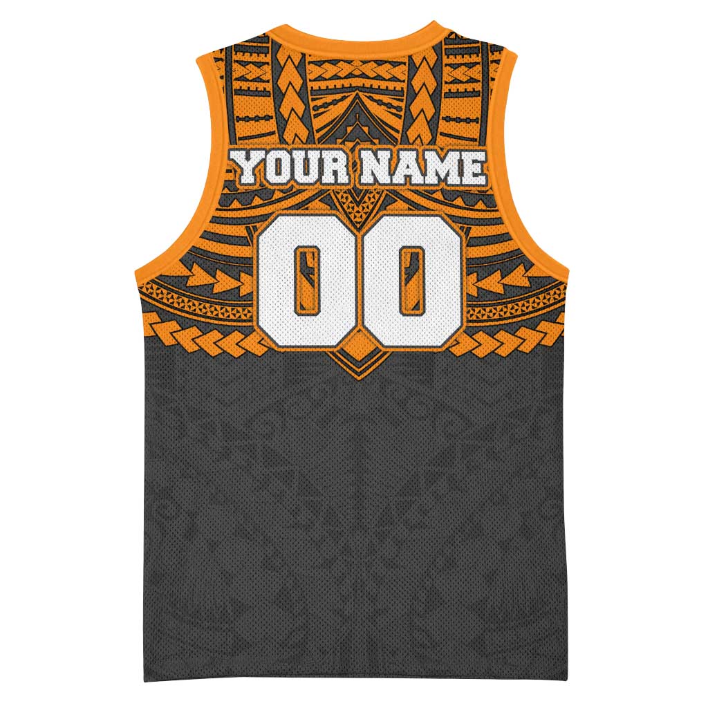 Personalized GWS Giants Basketball Jersey Polynesian Tribal Pattern Heritage Football