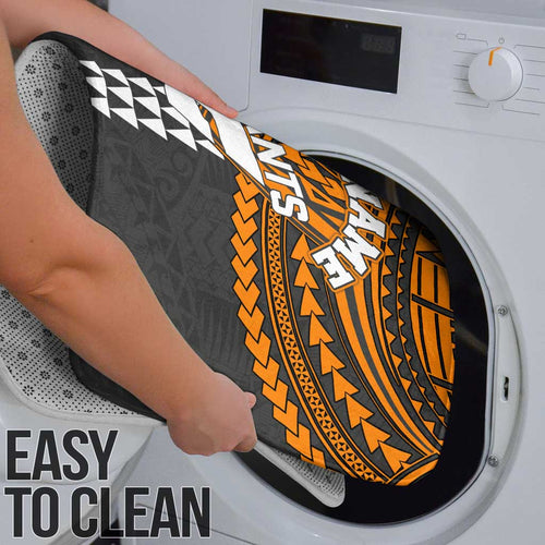 Personalized GWS Giants Bathroom Set Polynesian Tribal Pattern Heritage Football