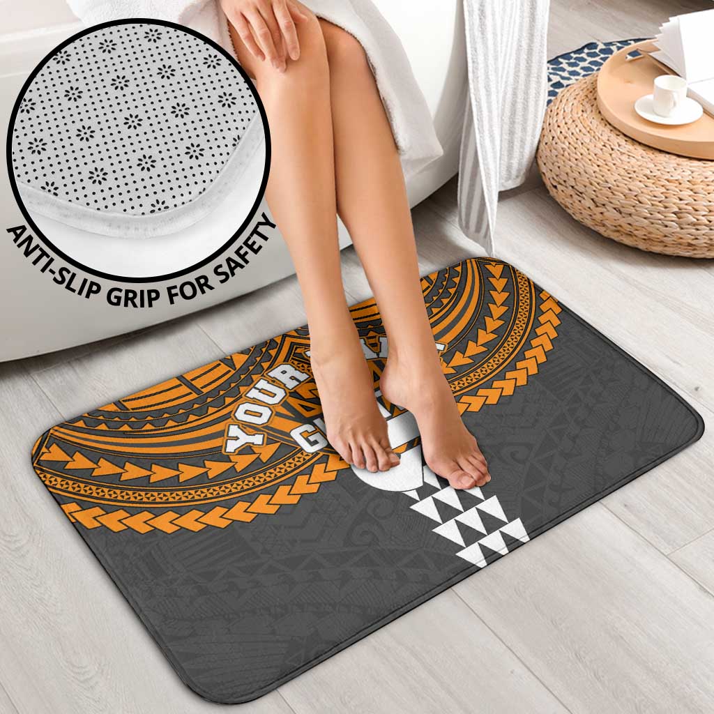 Personalized GWS Giants Bathroom Set Polynesian Tribal Pattern Heritage Football