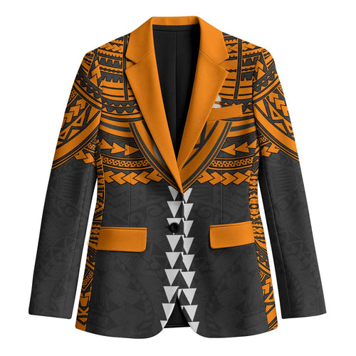 Personalized GWS Giants Blazer Polynesian Tribal Pattern Heritage Football