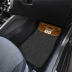 Personalized GWS Giants Car Mats Polynesian Tribal Pattern Heritage Football