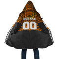Personalized GWS Giants Cloak Polynesian Tribal Pattern Heritage Football